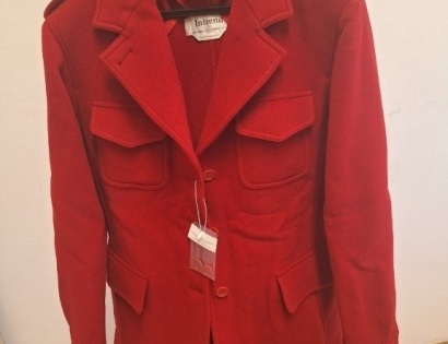 1 kos - Ženski, ročno sešit, volnen plašč MAX MARA, model 104605266, 
velikost 48 (IT) oz. 44 (AT, D