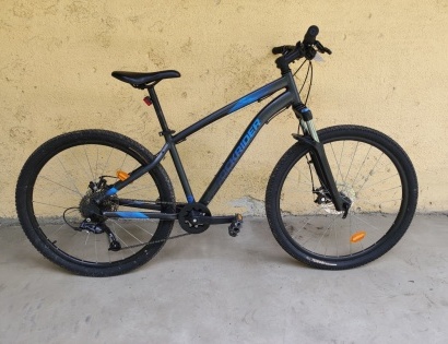 1.	Vrsta premičnine: rabljeno gorsko kolo
Znamka: Rockrider ST120
Opis: črne barve, 
2.	Vrsta premič