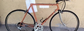 1.	Vrsta premičnine: rabljeno moško kolo
Znamka: Pinarello
Opis: oranžne barve, brez serijskih števi