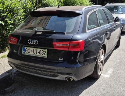 AUDI A6 AVANT 3.0 TDI Q AUT, ČRNE BARVE, LETNIK 2014, 190 kW
