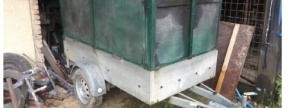 Avtomobilska prikolica do 750kg / domača izdelava, sn: 407011
