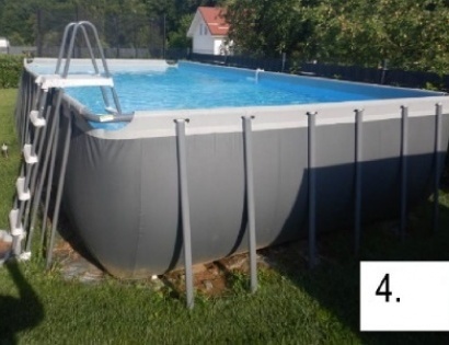 BAZEN INTEX - 732 cm X 366 cm X 132 cm, S PRIPADAJOČO OPREMO