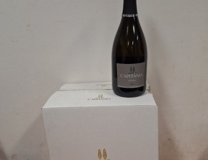 Belo, peneče vino v steklenici 
CAPITANIA CUVEE, BRUT
0,75 l, Alk. 11,0 % vol. Proizvedeno v Italiji