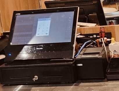 ELEKTRONSKA POS BLAGAJNA SHUTTLE + TISKALNIK