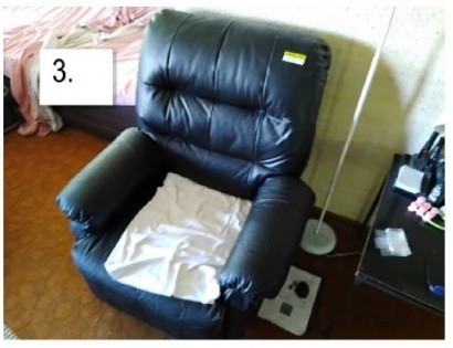 FOTELJ (USNJE, ČRN)