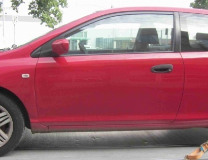 HONDA CIVIC 1.7 CTDi, RDEČE BARVE, LETNIK 2003, 313906 km, KLJUČ