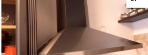 Inox kuhinjska napa, brez oznak