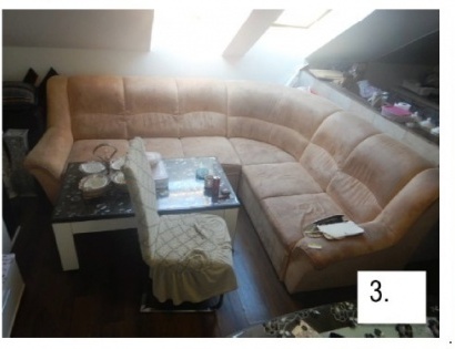 KOTNA SEDEŽNA GARNITURA, BLAGO