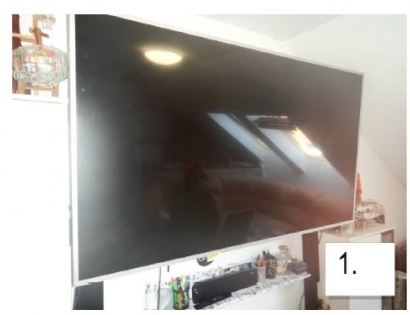 LCD TV, BREZ OZNAK, VEČJI, SIV OKVIR