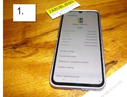 MOBILNI TELEFON SAMSUNG A34 5G, SN: R5CWA0GSNMR