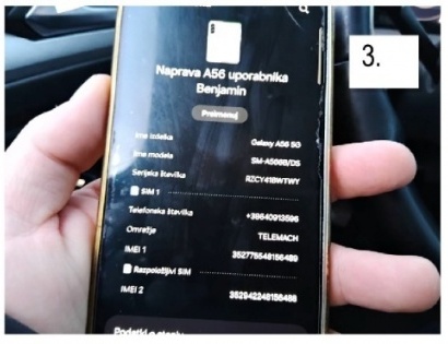 Mobilni telefon SAMSUNG GALAXY A56, sn: RZCY41BWTWY