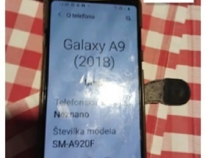 Mobilni telefon SAMSUNG GALAXY A9 serijska R58KC1HC38X