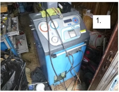 Naprava za polnjenje klimatskih naprav SPIN sn: 1933/10