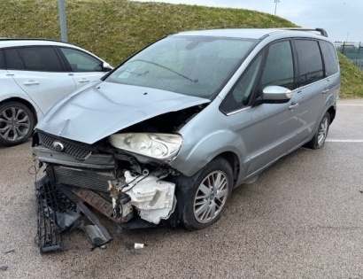 Os. avto Ford Galaxy 1.8I TDCI (razbit prednji del), prva reg. 05/2008, poreklo Francija