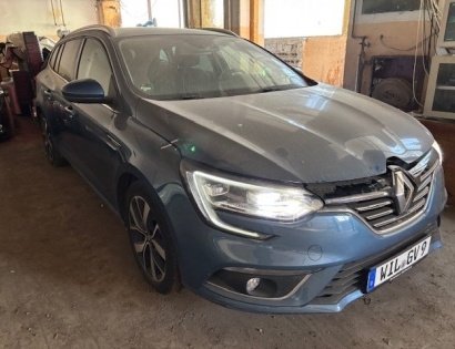 Os. avto Renault Megane 1.5 DCI Grandtour, prva reg. 12/2018, poreklo Nemčija
