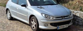 PEUGEOT 206 1.4 HDI, PRVA REG: 2005, SIVE BARVE