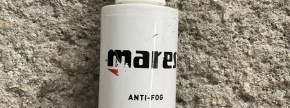 Plastenka bele barve Mares anti-fog