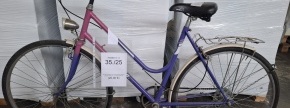 Rabljeno – Žensko mestno kolo roza vijolične barve, znamke ATALA , št. okvirja 006316
