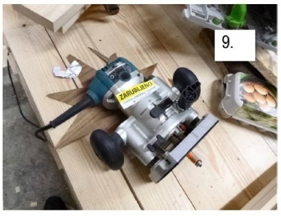 REZKAR MAKITA RT 0700C, S/N: 0938545