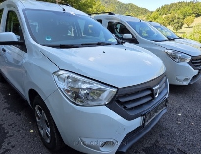 Tovorno vozilo furgon, Dacia Dokker 1,5/DCI, prva registracija 09.12.2016, stanje kilometrov po štev