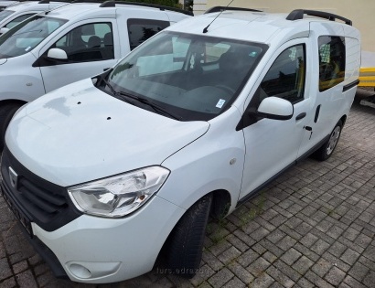 Tovorno vozilo furgon, Dacia Dokker 1,5/DCI, prva registracija 09.12.2016, število kilometrov po šte