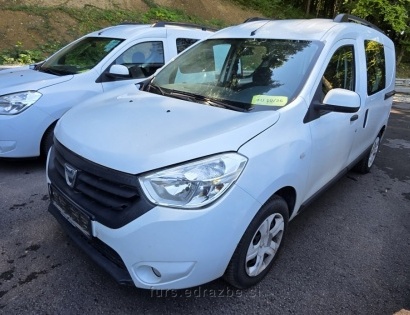 Tovorno vozilo furgon, Dacia Dokker 1,5/DCI, prva registracija 21.07.2016, na več mestih vidne manjš
