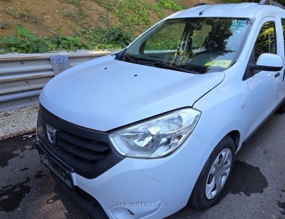 Tovorno vozilo furgon, Dacia Dokker 1,5/DCI, prva registracija 21.07.2016, stanje kilometrov po štev