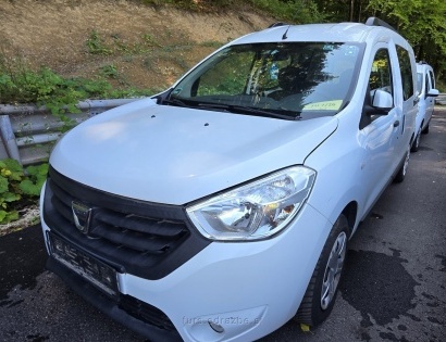 Tovorno vozilo furgon, Dacia Dokker 1,5/DCI, prva registracija 9.12.2016, stanje kilometrov po števc