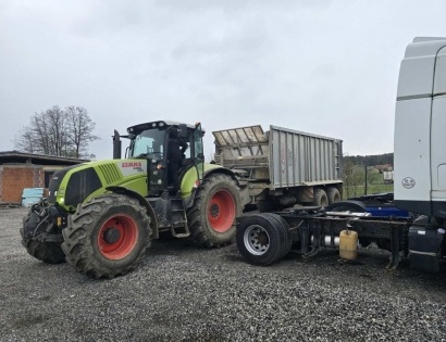 TRAKTOR CLAAS AXION 850, LETNIK 2010, REGISTRSKA OZNAČBA: MB BR-757, VIN = A0944ECA0903288