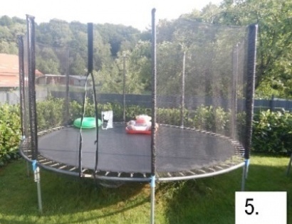TRAMPOLIN, premera cca 4 m