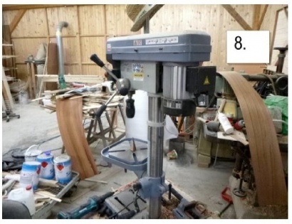 VERTIKALNI VRTALNI STROJ BERNARDO BM 20T