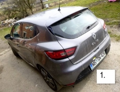 vozilo:RENAULT CLIO / 1.5 / DCI;reg.št:MSSN-426;št.šasije:VF15R040H52892556;ključi:Izvršitelj NE raz