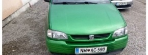 vozilo:SEAT AROSA 1.0;reg.št:NMAC-590;št.šasije:VSSZZZ6HZWW059947;ključi:Izvršitelj NE razpolaga s k