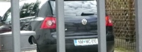 vozilo:VOLKSWAGEN GOLF / 1.9 / TDI;reg.št:NMMC-610;št.šasije:WVWZZZ1KZ8P014468;ključi:Izvršitelj NE