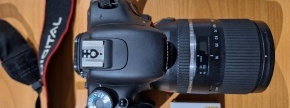 Vrsta premičnine: rabljen fotoaparat, objektiv
Znamke: Canon EOS 600D, Tamron 16-300mm
Opis: z nadom