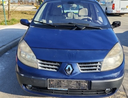 Vrsta prevoznega sredstva: Osebno vozilo
Znamka in model: RENAULT SCENIC / 1.5 / DCI 
VIN: VF1JMRF05